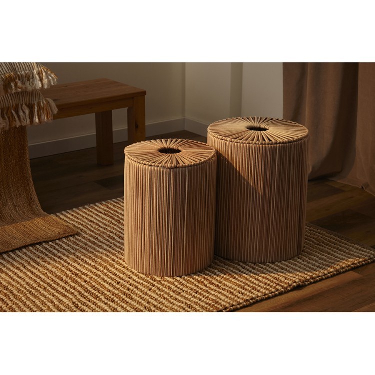 Корзина плетеная dholak beige из коллекции ethnic, размер s (77212) Корзина плетеная dholak beige из коллекции ethnic, размер s (77212)