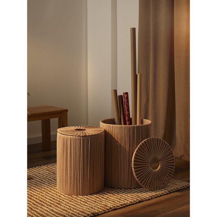 Корзина плетеная dholak beige из коллекции ethnic, размер s (77212) Корзина плетеная dholak beige из коллекции ethnic, размер s (77212)