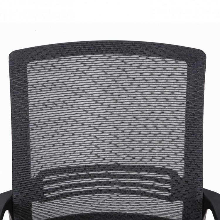 Кресло оператора Brabix Daily MG-317 ткань/сетка черное 531833 (1) (84672)