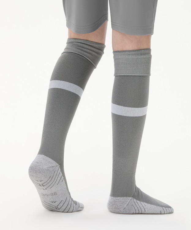 Гетры футбольные JÖGEL CAMP ADVANCED SOCKS, серый/белый (2126816)