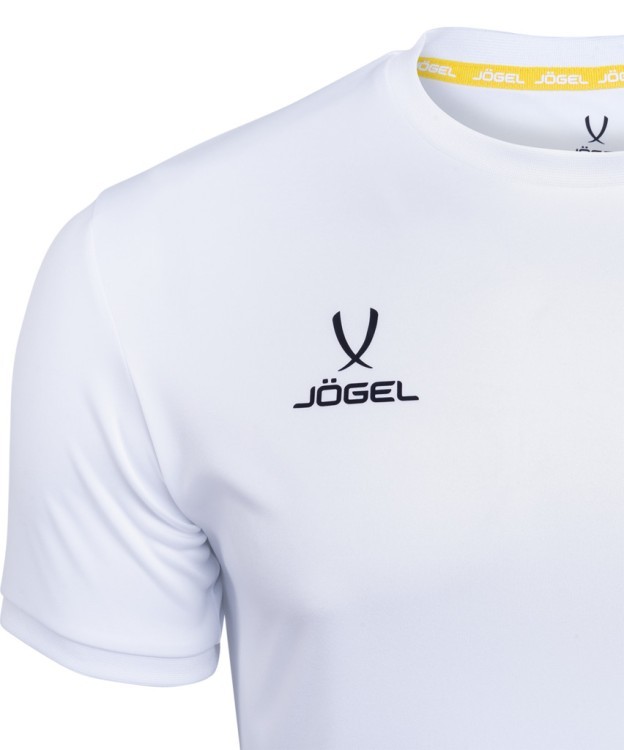 Футболка футбольная JÖGEL CAMP Origin, белый/черный (701754)