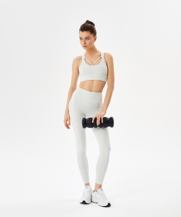 Ролик массажный STARFIT FA-526, PU, средняя жесткость, 30x10 см, черный (2108089)