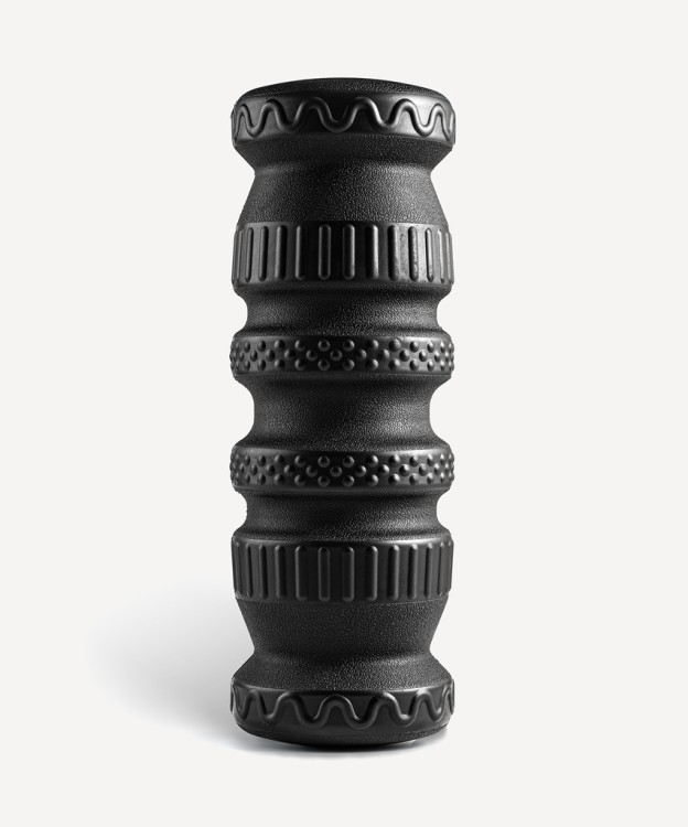 Ролик массажный STARFIT FA-526, PU, средняя жесткость, 30x10 см, черный (2108089)