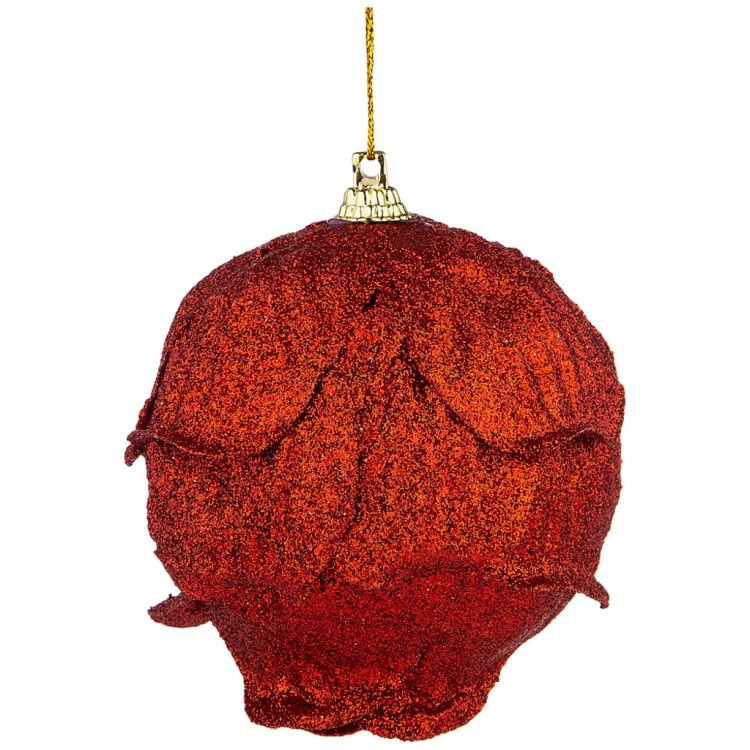 Декоративное изделие:роза цвет: красный диаметр=8 см высота=10 см без упаковки Lefard (858-125)