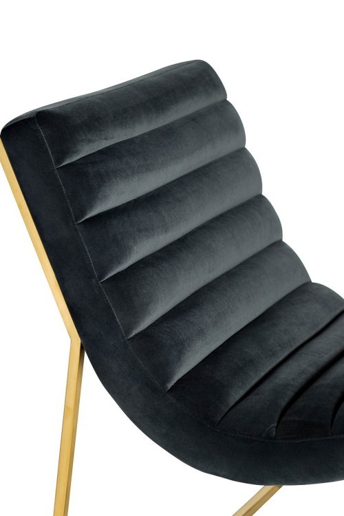 Кресло велюр темно-серый 67,5*86*86см (TT-00001197)