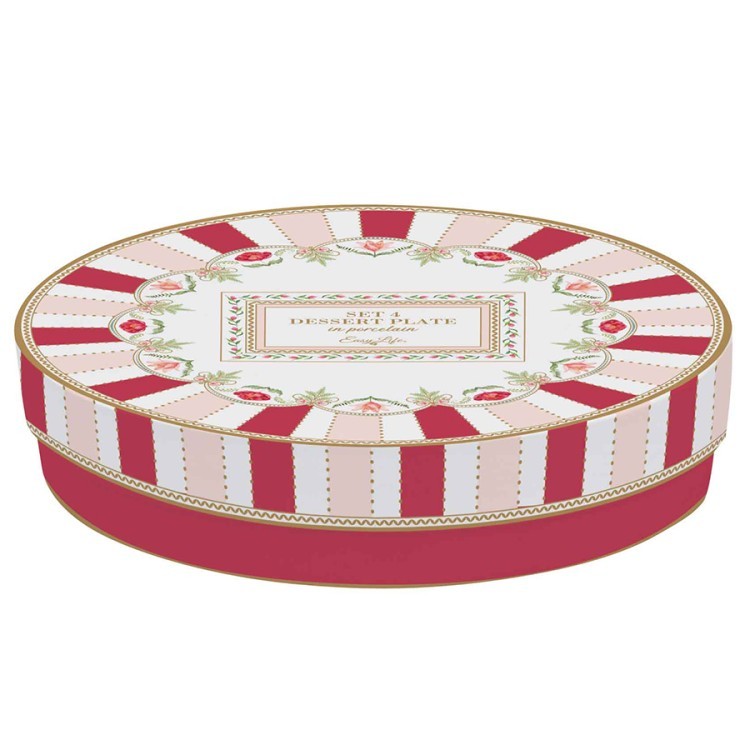 Набор десертных тарелок flowery, 19 см, 4 шт. (80332)