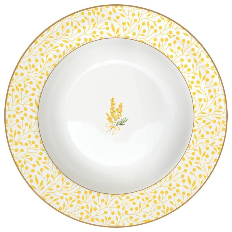 Тарелка глубокая mimosa, 21,5 см (80350)