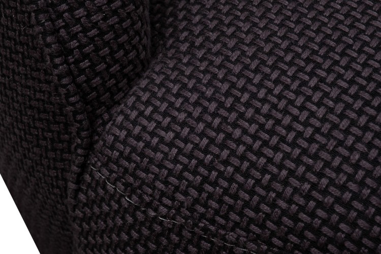 Кресло Риволи(GD/Rivoli) поворотное рогожка черная Botega-CHERN 73*80*74см (TT-00017197)