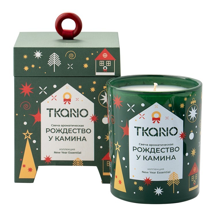 Свеча ароматическая Рождество у камина из коллекции new year essential (81018)