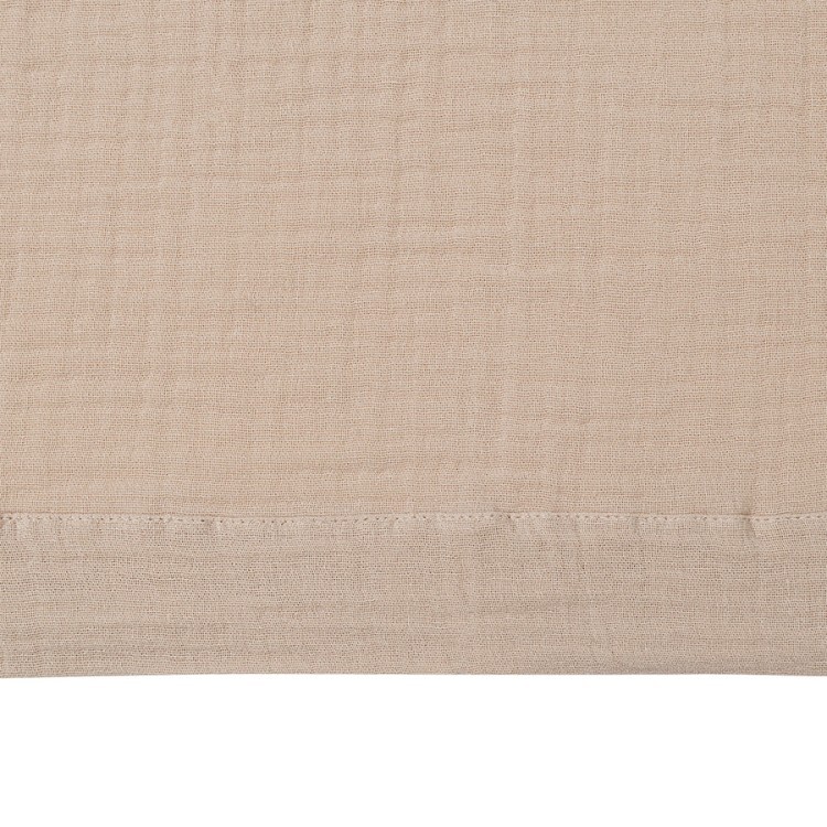 Штора из муслина бежевого цвета из коллекции essential, 150х290 см (77780)