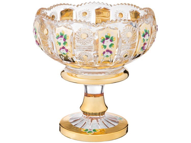 Конфетница "голден" диаметр=18,5 см. высота=20 см. Lefard (195-145)