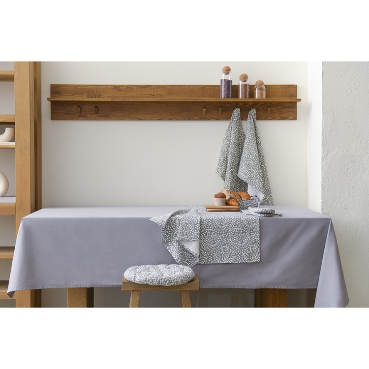 Скатерть из хлопка серого цвета из коллекции essential, 170х250 см (69830) Скатерть из хлопка серого цвета из коллекции essential, 170х250 см (69830)