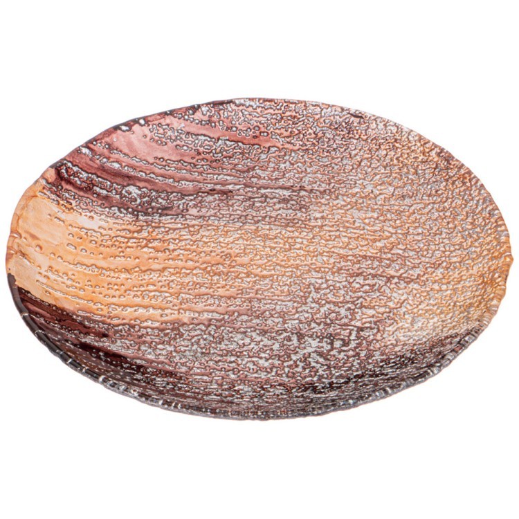 Тарелка "aurora brown" 21см без упак АКСАМ (339-206)