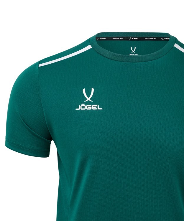 Футболка тренировочная JÖGEL DIVISION Training Tee, темно-зеленый (2120554) Футболка тренировочная JÖGEL DIVISION Training Tee, темно-зеленый (2120554)