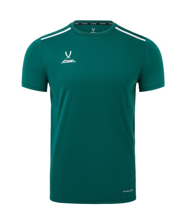 Футболка тренировочная JÖGEL DIVISION Training Tee, темно-зеленый (2120554) Футболка тренировочная JÖGEL DIVISION Training Tee, темно-зеленый (2120554)