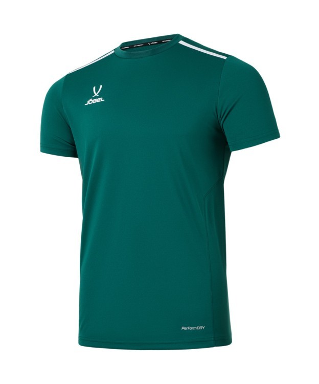 Футболка тренировочная JÖGEL DIVISION Training Tee, темно-зеленый (2120554) Футболка тренировочная JÖGEL DIVISION Training Tee, темно-зеленый (2120554)