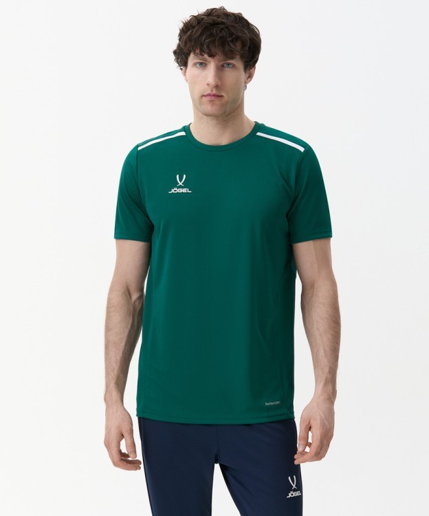 Футболка тренировочная JÖGEL DIVISION Training Tee, темно-зеленый (2120554) Футболка тренировочная JÖGEL DIVISION Training Tee, темно-зеленый (2120554)