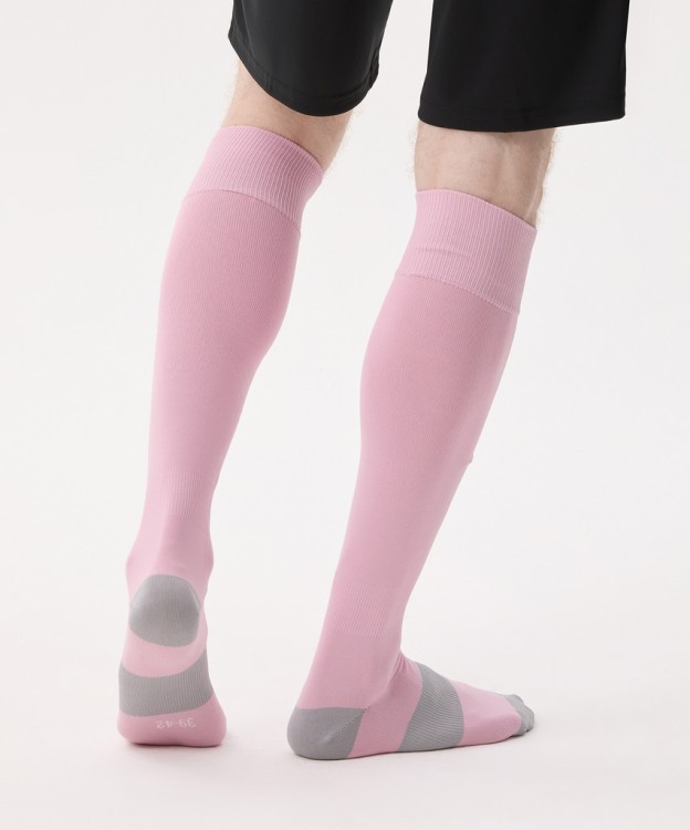 Гетры футбольные JÖGEL CAMP BASIC SOCKS, розовый/белый (2126823)