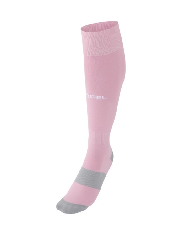 Гетры футбольные JOGEL CAMP BASIC SOCKS, розовый/белый (2126823)