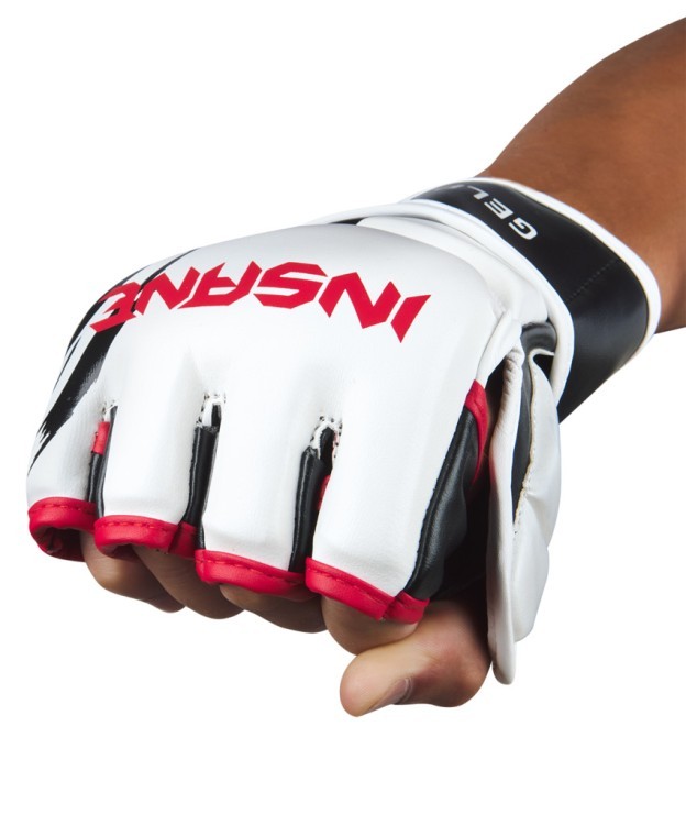 Перчатки для MMA FALCON GEL, ПУ, белый, S (1743552) Перчатки для MMA FALCON GEL, ПУ, белый, S (1743552)