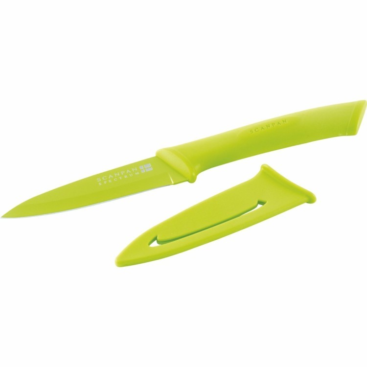 Нож кухонный 9 см, цвет зеленый 51879600, Металл, green, SCANPAN