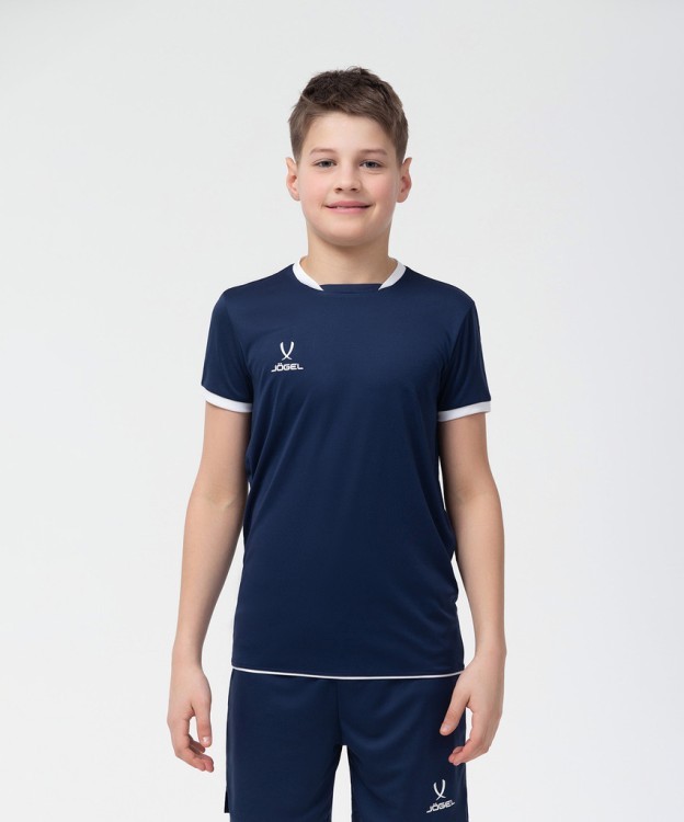 Футболка волейбольная JÖGEL CAMP, темно-синий, детский (1618952)