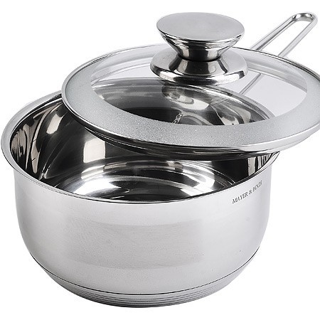 Ковш с крышкой 1,5л 16 см нерж/ст Mayer&Boch (30969) Ковш с крышкой 1,5л 16 см нерж/ст Mayer&Boch (30969)