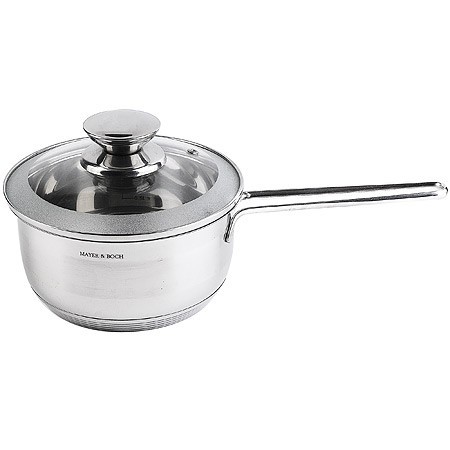 Ковш с крышкой 1,5л 16 см нерж/ст Mayer&Boch (30969)