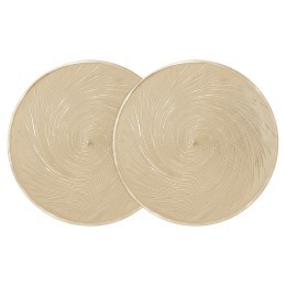 Набор подстановочных салфеток из 2 шт., диаметр 38 см Lefard (771-158)