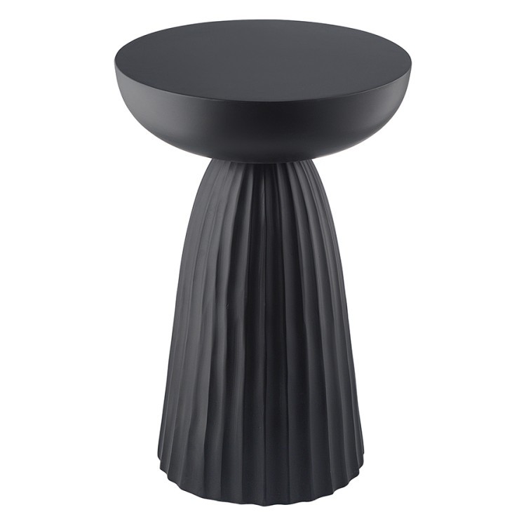 Столик приставной ujev, D30,5 см, черный (80163)