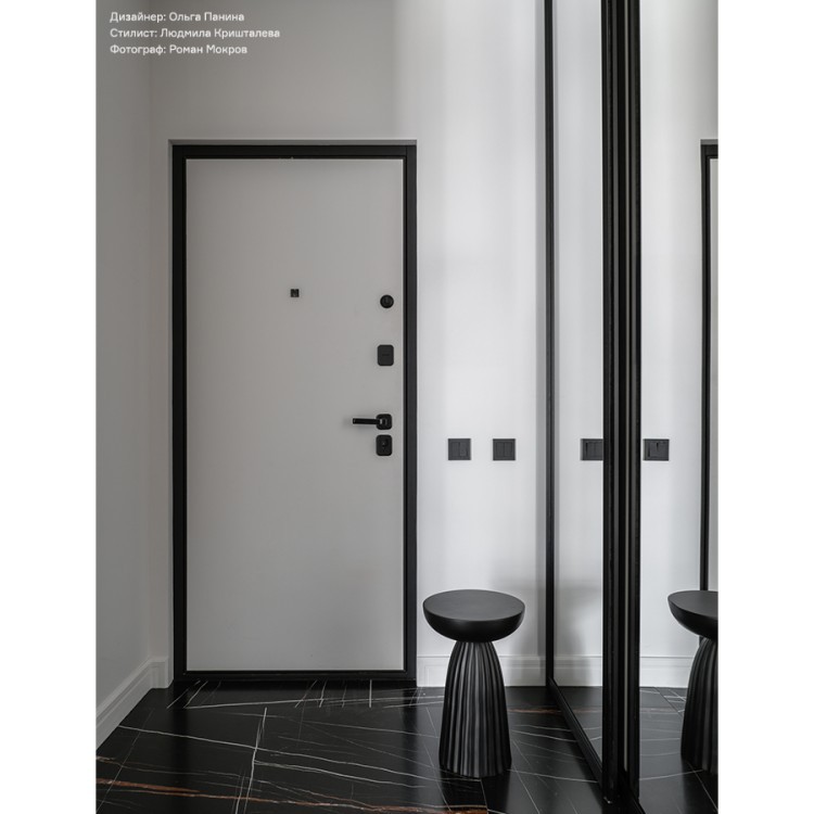 Столик приставной ujev, D30,5 см, черный (80163)