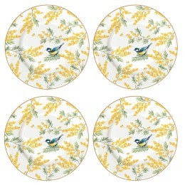 Набор десертных тарелок mimosa, 19 см, 4 шт. (80333)