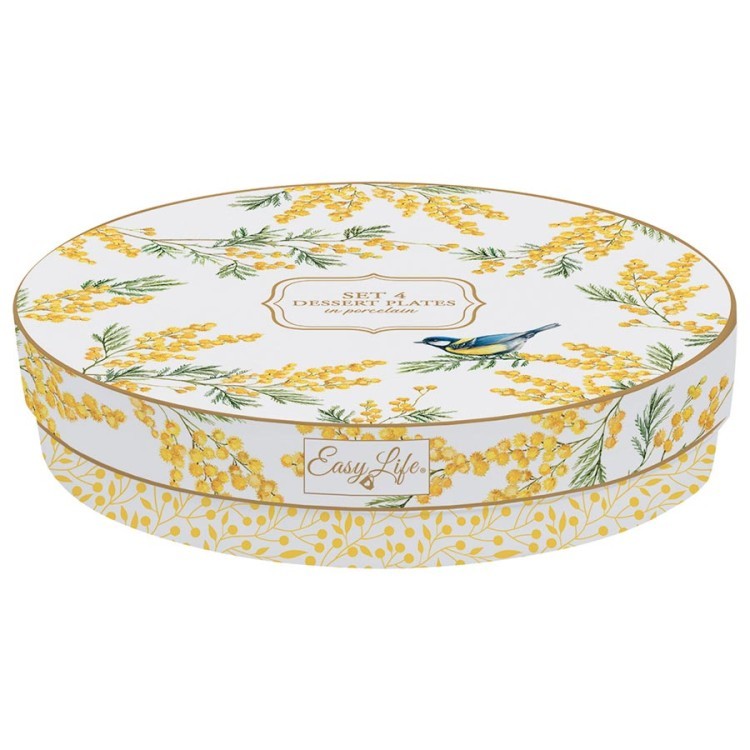 Набор десертных тарелок mimosa, 19 см, 4 шт. (80333)