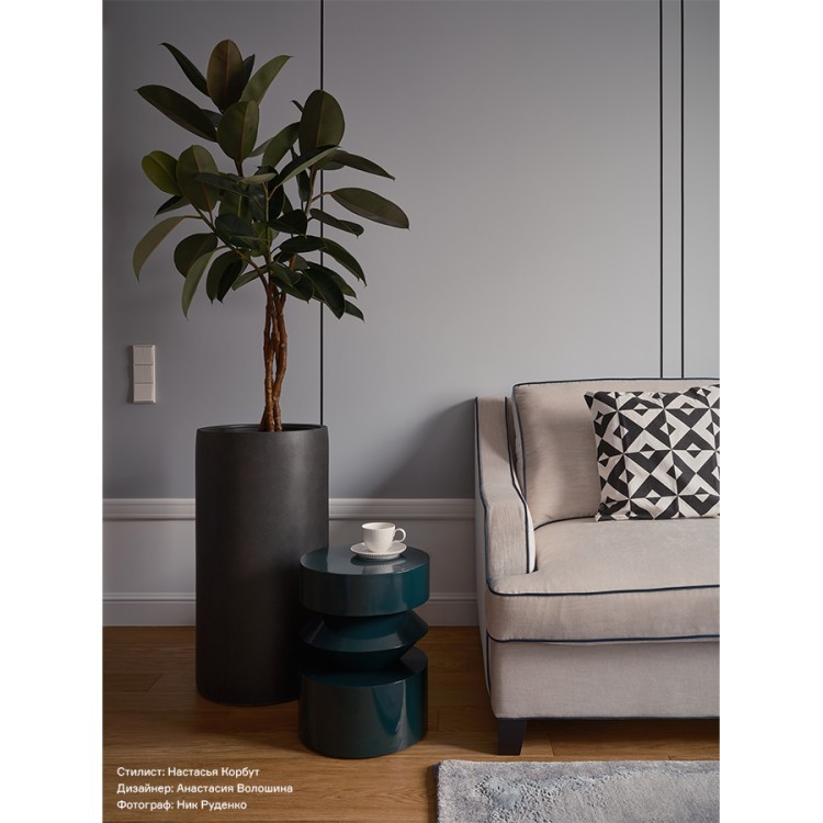 Столик кофейный ingvild, D35,5 см, темно-бирюзовый (76216)