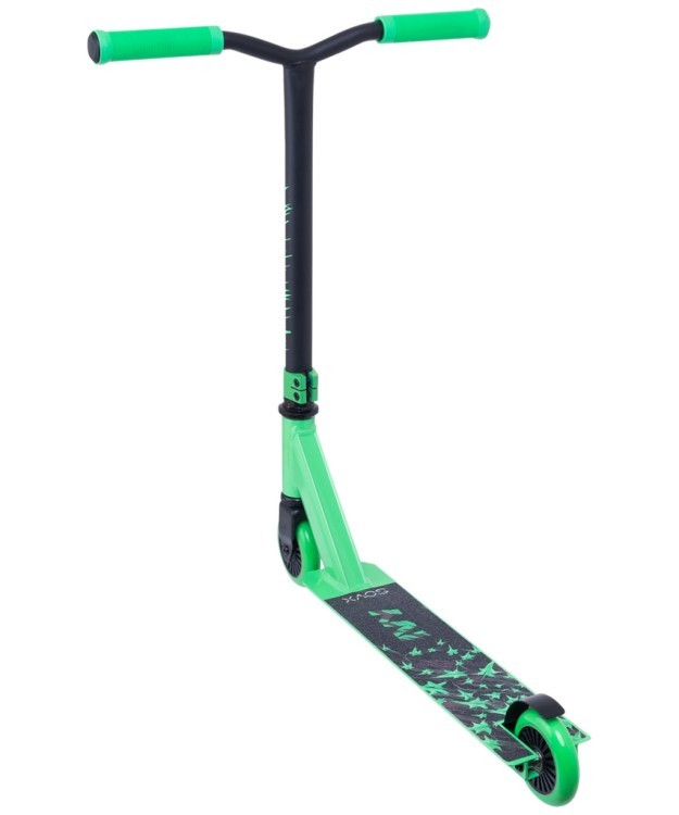 БЕЗ УПАКОВКИ Самокат трюковый Ivy Green 100 мм (2096065)