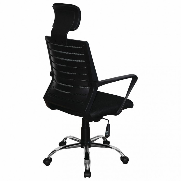 Кресло офисное Brabix Victory MG-016 ткань/сетка черное 531924 (1) (84674)