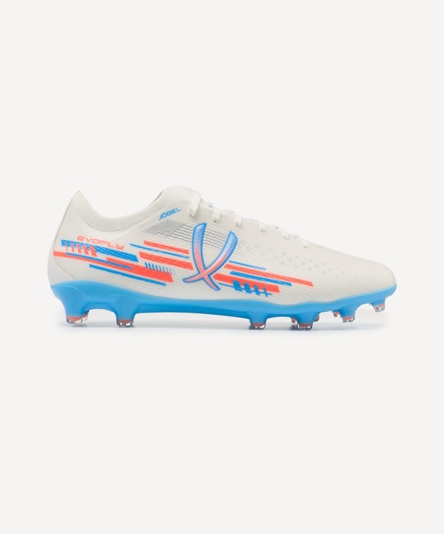 Бутсы футбольные Evofly FG Pro White/blue (2117889) Бутсы футбольные Evofly FG Pro White/blue (2117889)