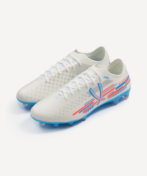 Бутсы футбольные Evofly FG Pro White/blue (2117889) Бутсы футбольные Evofly FG Pro White/blue (2117889)