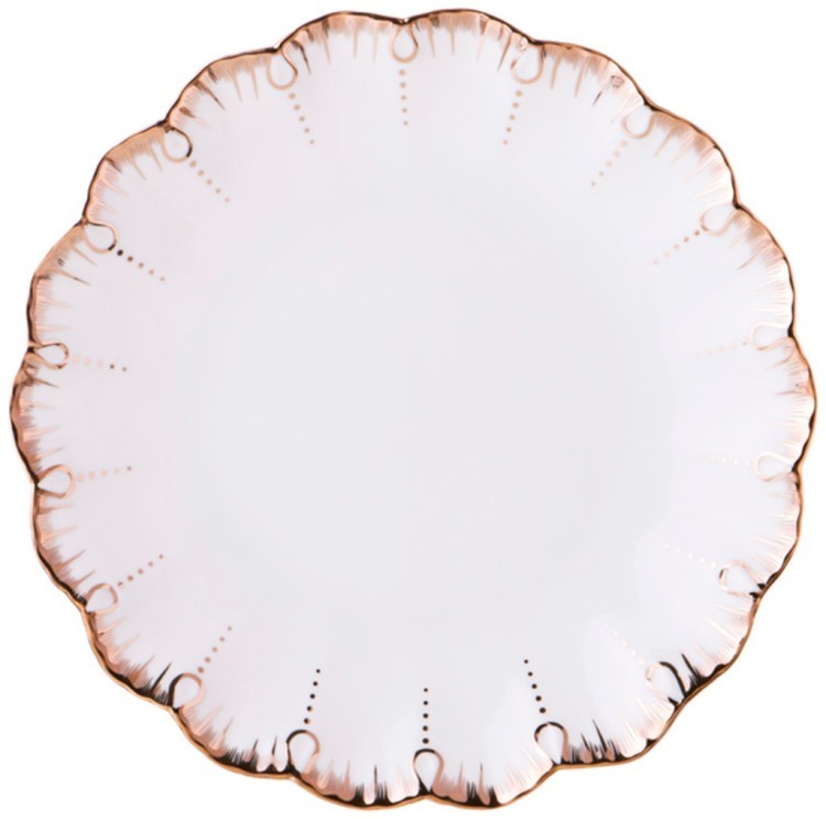 Набор тарелок десертных "герцогиня" 6шт. диаметр=19см Lefard (590-230)