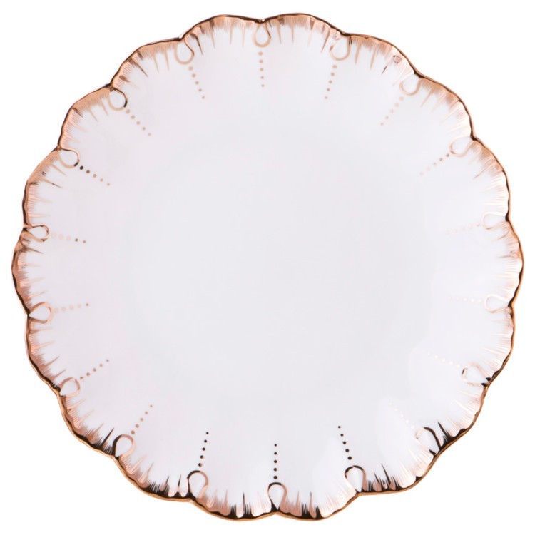 Набор тарелок десертных "герцогиня" 6шт. диаметр=19см Lefard (590-230)