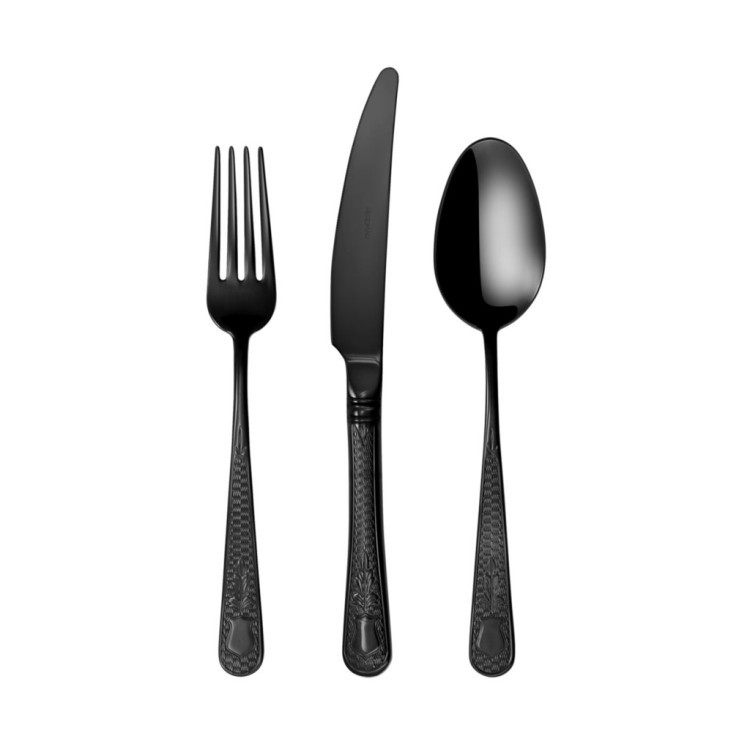 Вилка десертная 207200513170000001, нержавеющая сталь 18/10, PVD, Black, HERDMAR Вилка десертная 207200513170000001, нержавеющая сталь 18/10, PVD, Black, HERDMAR