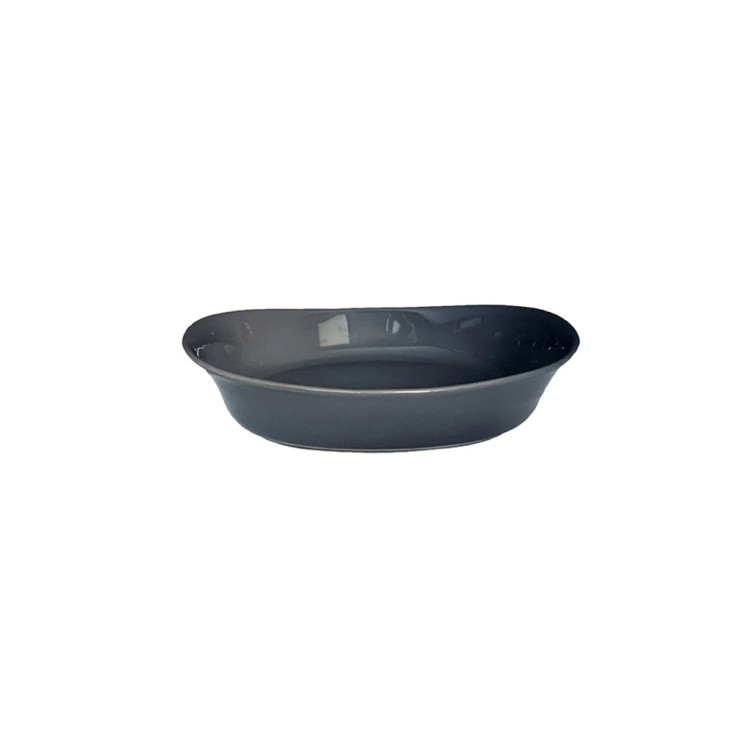 Тарелка 50014C, фарфор, dark grey, Cookplay