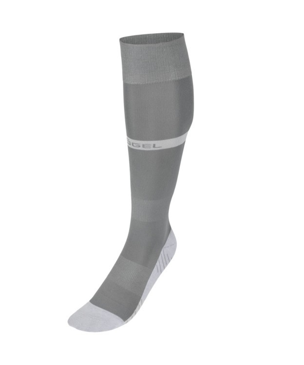 Гетры футбольные JÖGEL CAMP BASIC SOCKS, серый/белый (2126829)