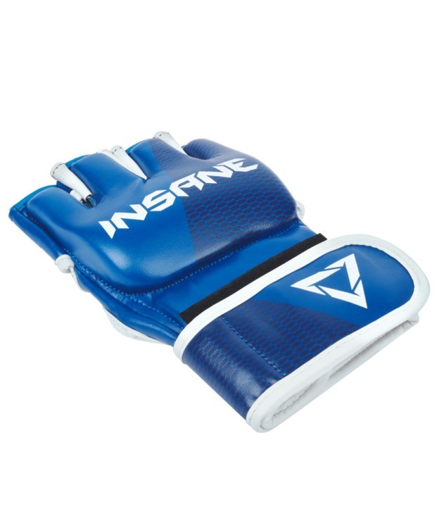 Перчатки для MMA EAGLE, ПУ, синий, M (1743554)