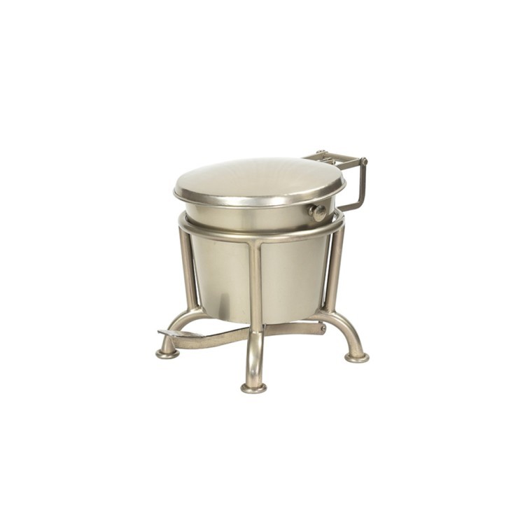 Контейнер с крышкой PR46444, 28, металл, silver, ROOMERS FURNITURE