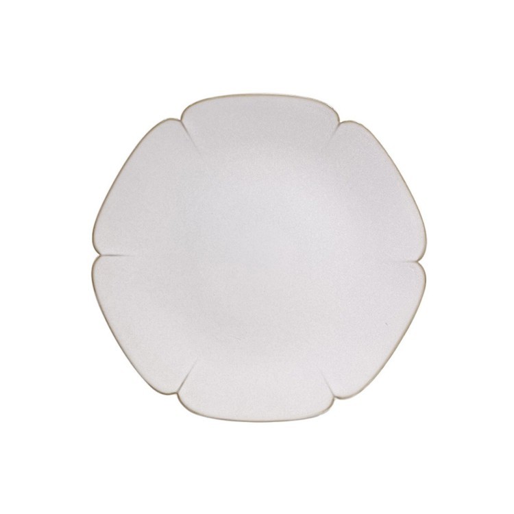Тарелка L9725-Cream, 25,5 см, каменная керамика, ROOMERS TABLEWARE