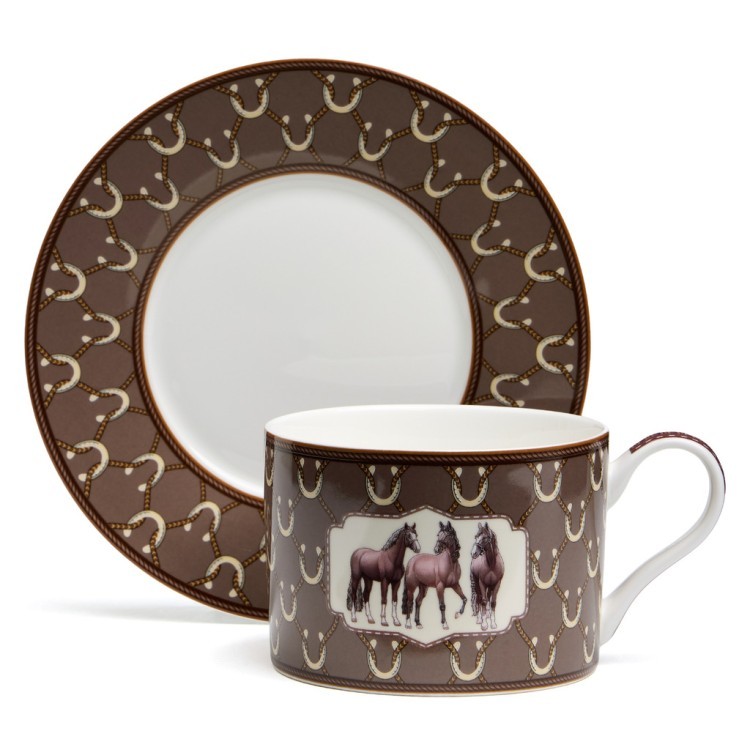 Чайная пара lefard "horse club" 300 мл Lefard (590-728) Чайная пара lefard "horse club" 300 мл Lefard (590-728)