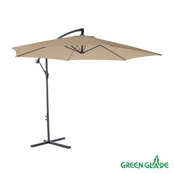 Зонт садовый Green Glade 6005 тауп (89085)