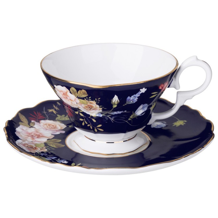 Чайная пара lefard "кобальт" 280 мл Lefard (86-2488-1)