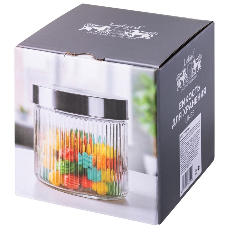 Емкость для хранения lines 800 мл Lefard (172-194)